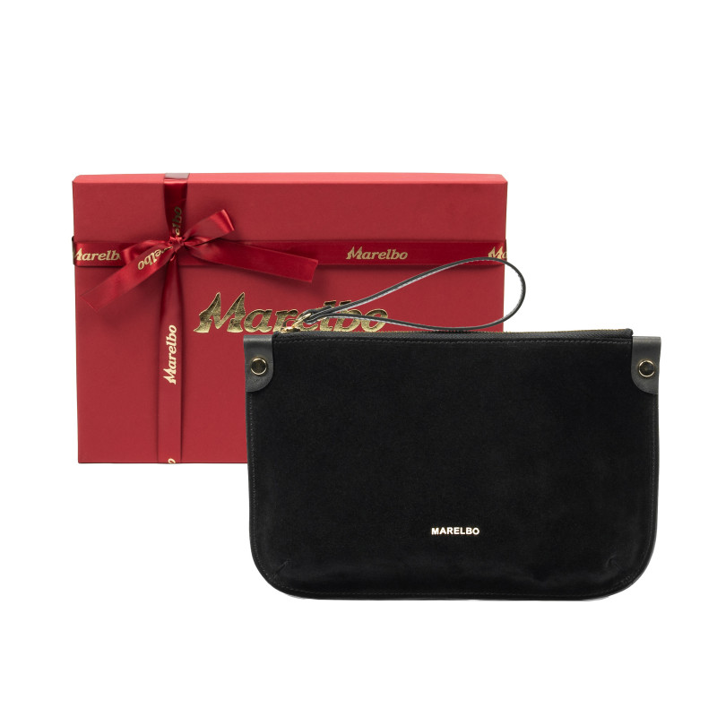 Borsa donna a mano 211g suede nera