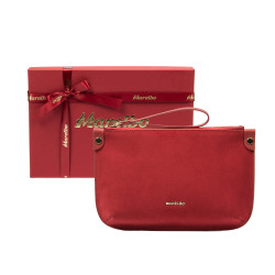 Borsa da donna a mano 211g suede red