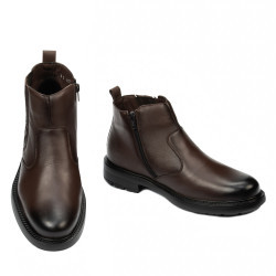 Stivaletti uomo 4155 a caffè