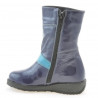 Stivaletti per bambini piccoli 23c vernice indaco+blu