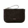 Borsa da donna a mano 211g camoscio caffè