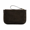 Borsa da donna a mano 211g camoscio caffè
