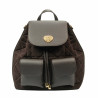 Zaino donna 308g camoscio caffè