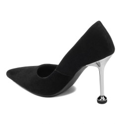 Scarpe eleganti donna 1357 nero velluto