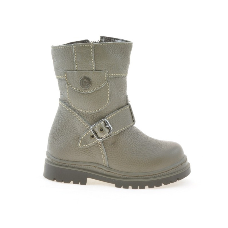 Stivaletti bimbi piccoli 22c biz kaki