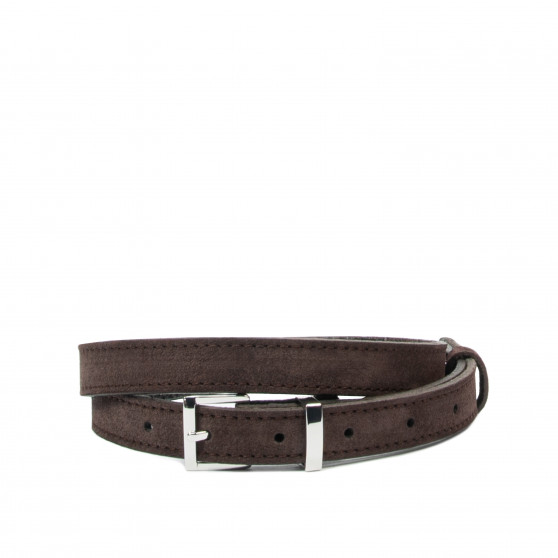 Cintura donna 44-1mc camoscio caffè