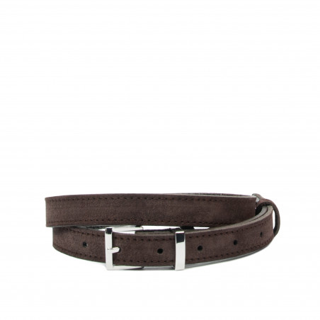 Cintura donna 44-1mc camoscio caffè
