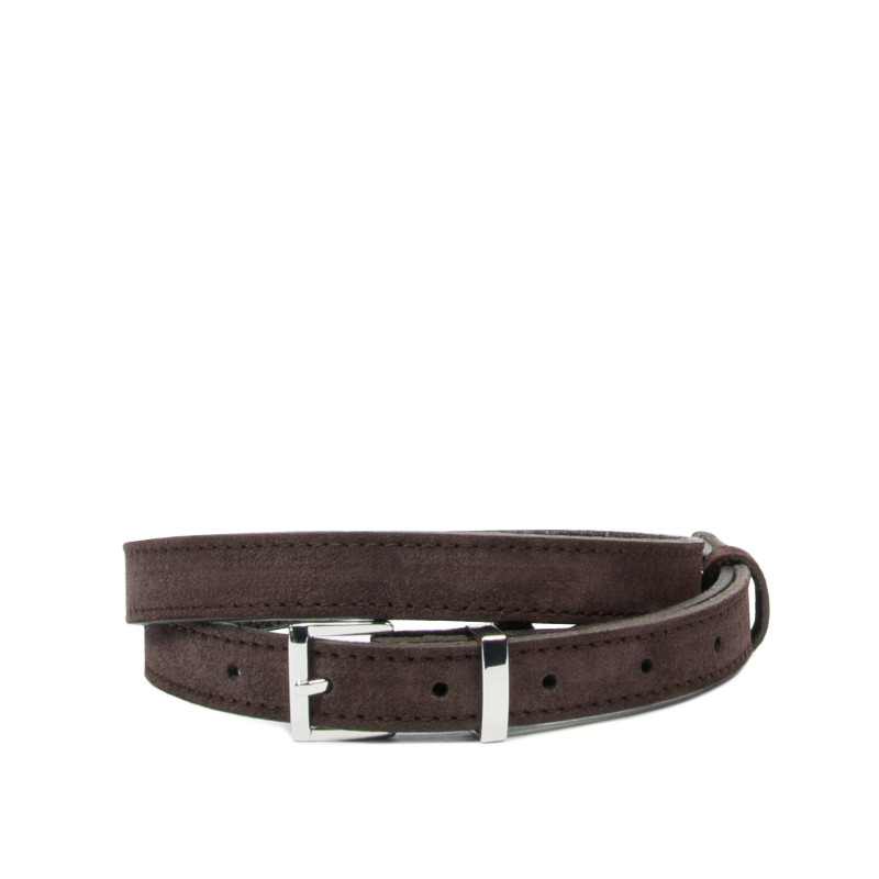 Cintura donna 44-1mc camoscio caffè