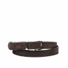 Cintura donna 44-1mc camoscio caffè