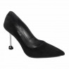 Scarpe eleganti donna 1357 nero velluto