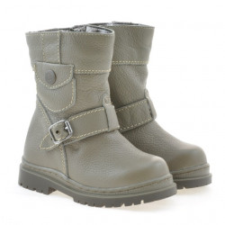 Stivaletti bimbi piccoli 22c biz kaki