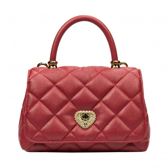 Borsa donna a tracolla 049g rosso safiano
