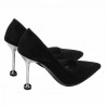 Scarpe eleganti donna 1357 nero velluto