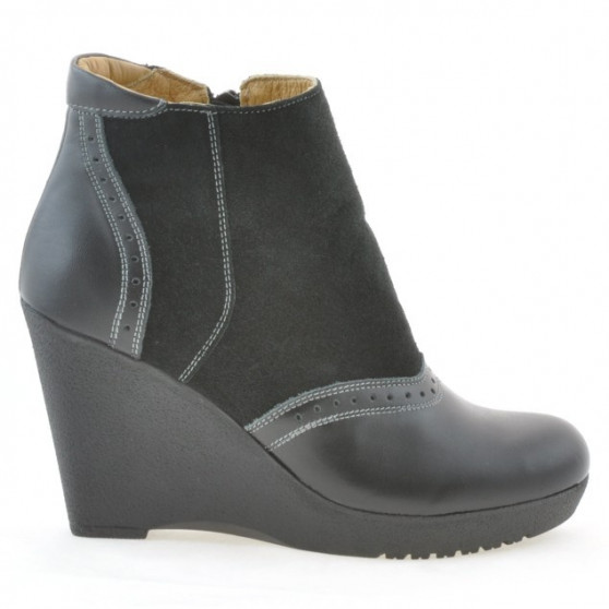 Stivali donna 3268 nero combinato