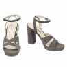 Sandali donna 1347 sabbia velluto