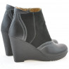 Stivali donna 3268 nero combinato