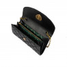 Borsa da donna a tracolla 048g nero caviale