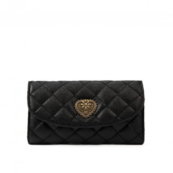 Borsa da donna a tracolla 048g nero caviale