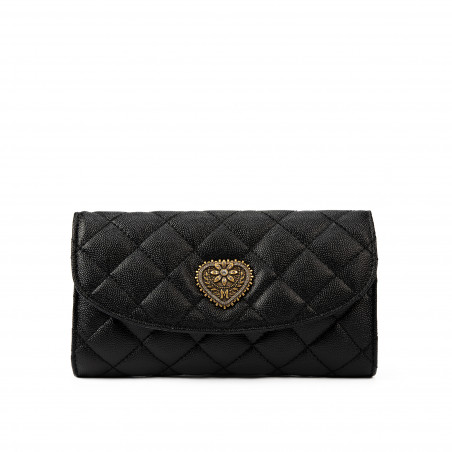 Borsa da donna a tracolla 048g nero caviale