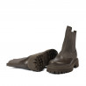 Stivali donna 3390 kaki combinato