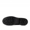 Stivaletti donna 3390 nero combinato