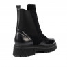 Stivaletti donna 3390 nero combinato