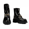 Stivaletti donna 3377 nero florantic