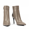 Stivaletti con tacco donna 1400 cappuccino