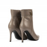 Stivaletti con tacco donna 1400 cappuccino