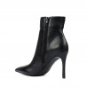 Stivaletti con tacco donna 1400 nero