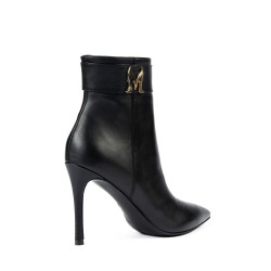 Stivaletti con tacco donna 1400 nero