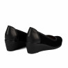 Scarpe casual donna 6094 bufalo nero combinato