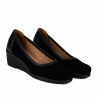 Scarpe casual donna 6094 bufalo nero combinato