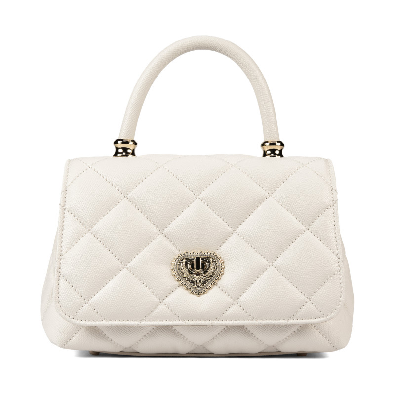 Borsa a tracolla donna 049g panna saffiano