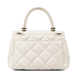 Borsa a tracolla donna 049g panna saffiano