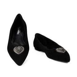 Ballerine donna 1362 nero velluto