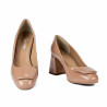 Scarpe eleganti donna 1324 vernice beige