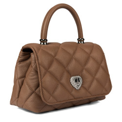 Borsa a tracolla donna 049g 01 biz mocha