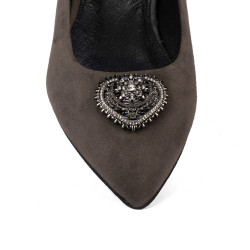 Ballerine donna 1362 sabbia velluto