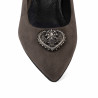 Ballerine donna 1362 sabbia velluto