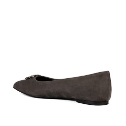 Ballerine donna 1362 sabbia velluto