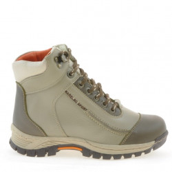 Stivaletti bambini 3219 sabbia+kaki