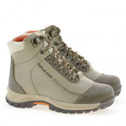 Stivaletti bambini 3219 sabbia+kaki