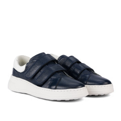 Scarpe sportive da donna 6008-1sc indigo+bianco