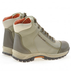 Stivaletti bambini 3219 sabbia+kaki