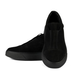 Scarpe casual donna 6095 nero velluto