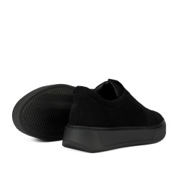 Scarpe casual donna 6095 nero velluto