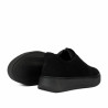 Scarpe casual donna 6095 nero velluto