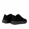 Scarpe casual donna 6095 nero velluto