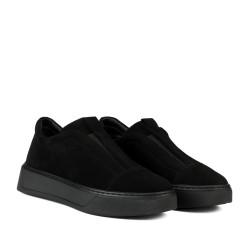 Scarpe casual donna 6095 nero velluto
